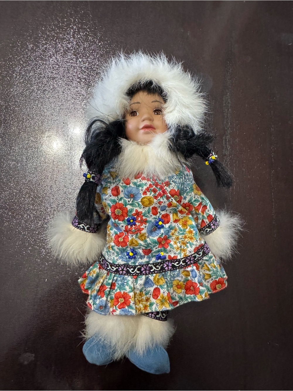 Alaskan Friends Doll 10” by Arctic Circle McKinley Princess Porcelain Doll